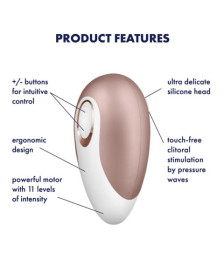 Stimulateur clitoridien Pro Deluxe Satisfyer - CC597117